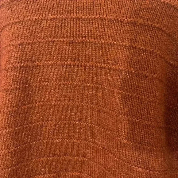 Old Navy Garter Coatigan open front cardigan coat in rust oversized XS - Picture 6 of 9